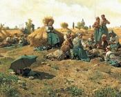 丹尼尔 李奇微爵士 : Peasants Lunching in a Field